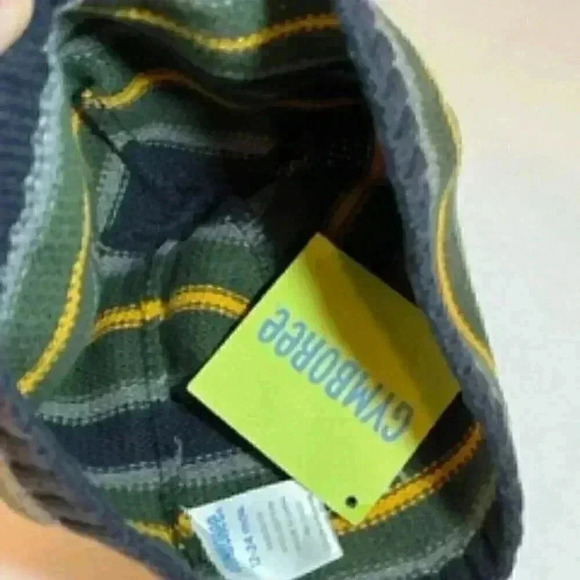 Gymboree Children’s Hats Beanies Lot Of 2 Striped Hats 12 To 24 Months NWT - Picture 6 of 7